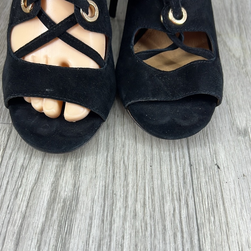 Coach Priscilla Lux Suede Sandals - Picture 3 of 12